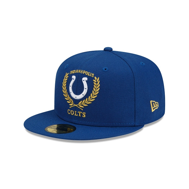 New Era Indianapolis Colts Gold Classic 59fifty Fitted Hat