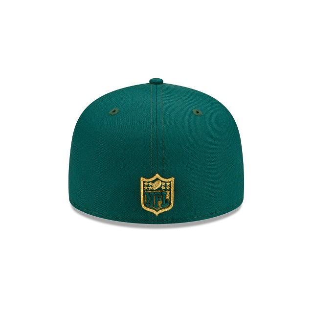 New Era New York Jets Gold Classic 59fifty Fitted Hat
