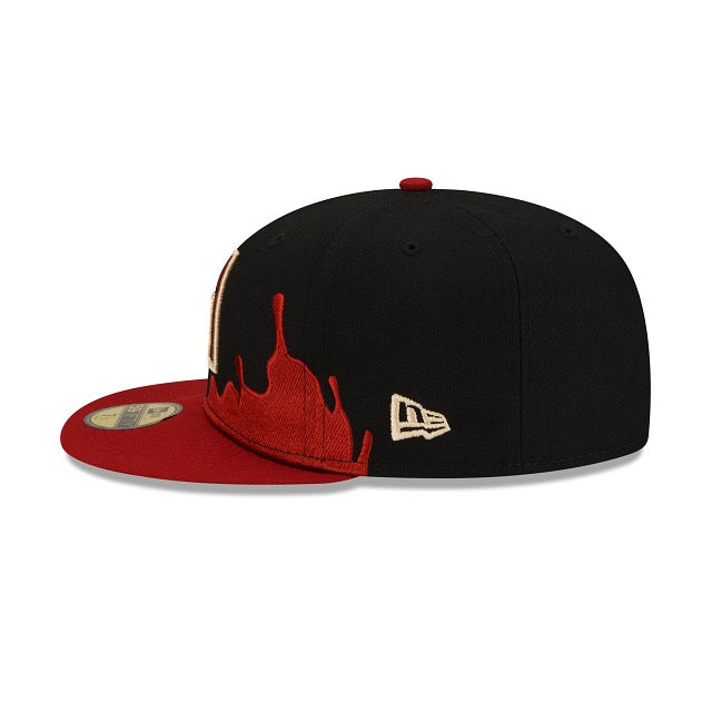 New Era Arizona Diamondbacks Drip Front 59fifty Fitted Hat