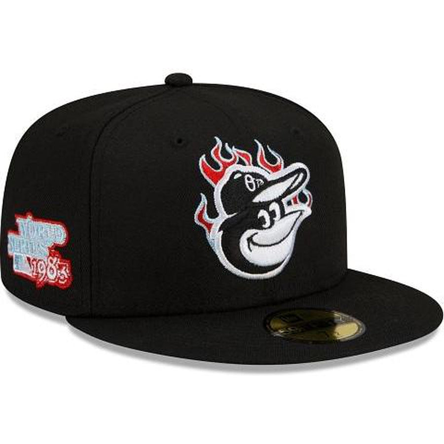 New Era Baltimore Orioles Team Fire 59fifty Fitted Hat