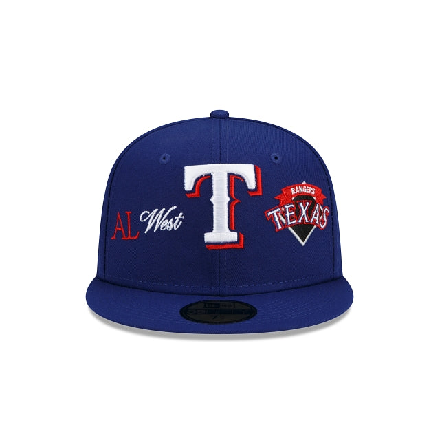 New Era Texas Rangers Call Out 59fifty Fitted Hat