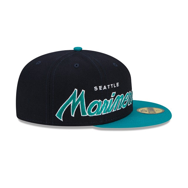 New Era Seattle Mariners Double Logo 2022 59FIFTY Fitted Hat