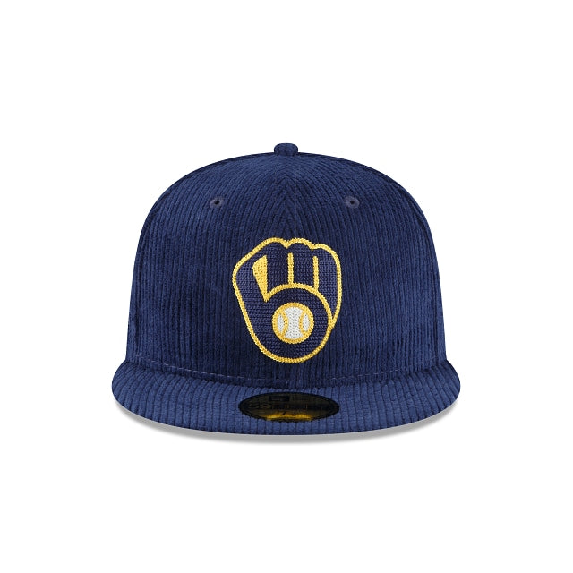 New Era Milwaukee Brewers Corduroy 59fifty Fitted Hat