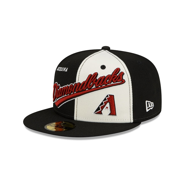 New Era Arizona Diamondbacks Split Front 59fifty Fitted Hat