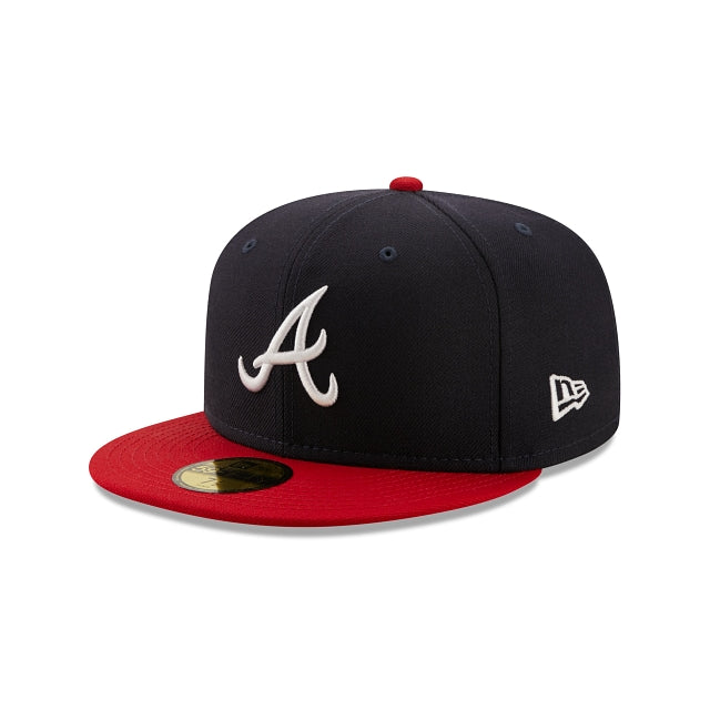 New Era Atlanta Braves 1995 Logo History 59FIFTY Fitted Hat