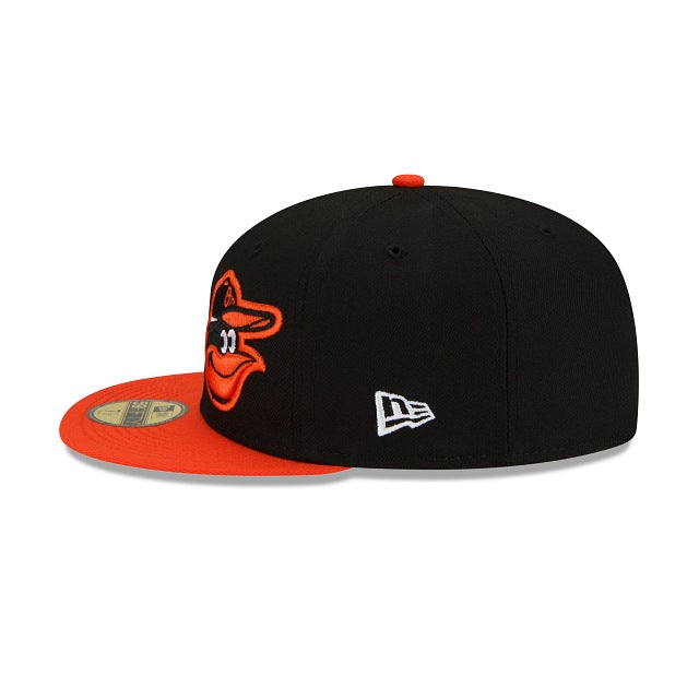 New Era Baltimore Orioles Double Logo 2022 59FIFTY Fitted Hat