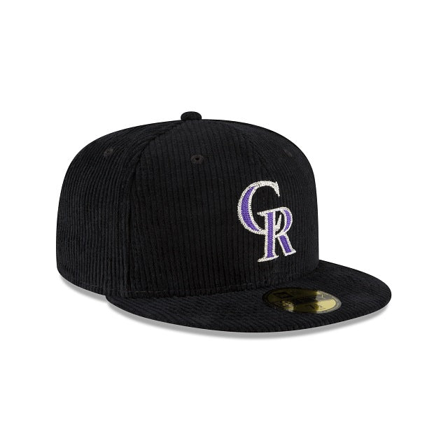New Era Colorado Rockies Corduroy 59fifty Fitted Hat