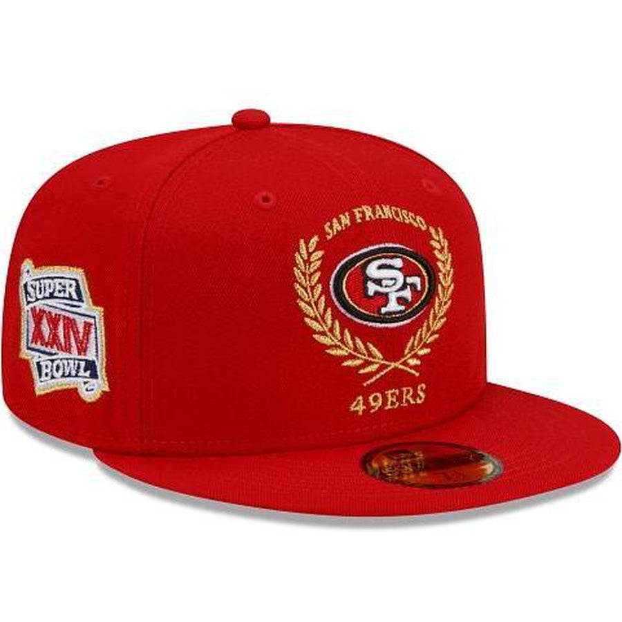 New Era San Francisco 49ers Gold Classic 59fifty Fitted Hat