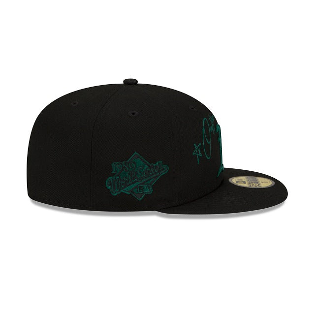 New Era Oakland Athletics Cursive 59fifty Fitted Hat