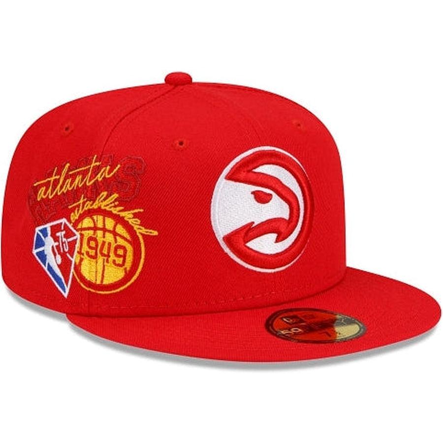 New Era Atlanta Hawks Back Half 2022 59FIFTY Fitted Hat