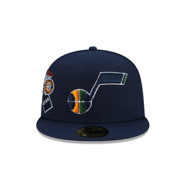 New Era Utah Jazz Fan Out 59fifty Fitted Hat