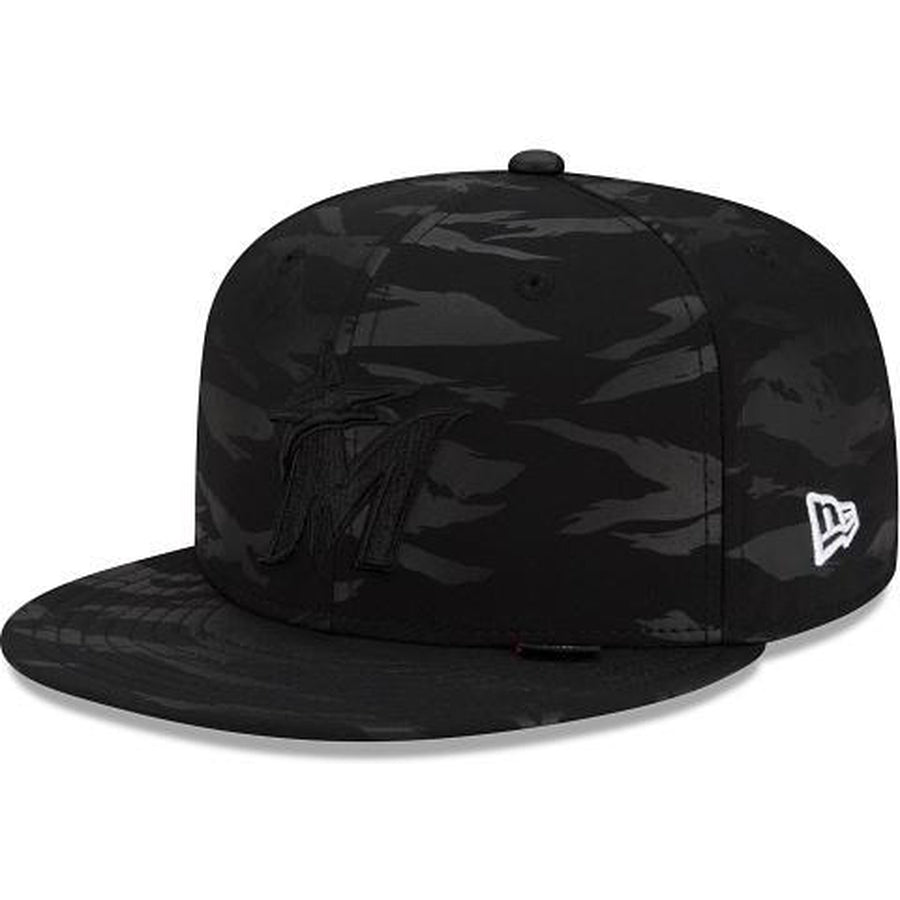 New Era Miami Marlins Polartec Neoshell 59fifty Fitted Hat