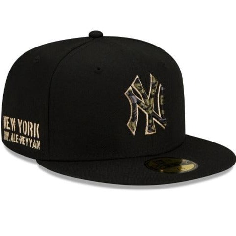 New Era New York Yankees Tiger Camo Undervisor 59FIFTY Fitted Hat