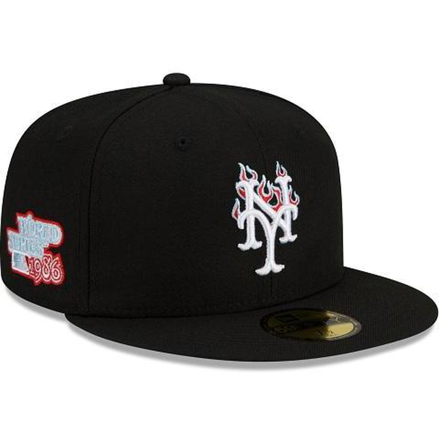New Era New York Mets Team Fire 59fifty Fitted Hat