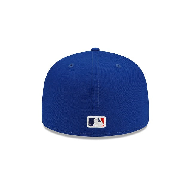 New Era New York Mets Split Front 59fifty Fitted Hat