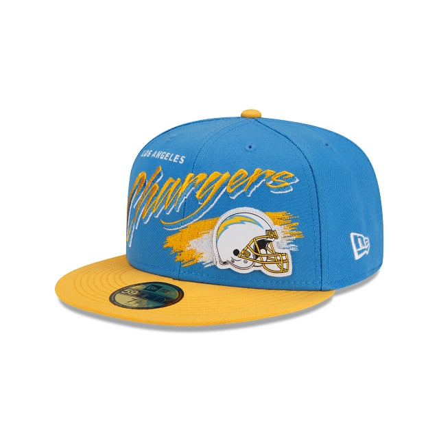 New Era Los Angeles Chargers Helmet 59fifty Fitted Hat