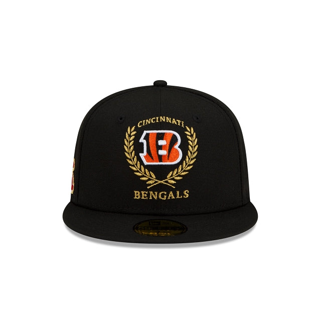New Era Cincinnati Bengals Gold Classic 59fifty Fitted Hat