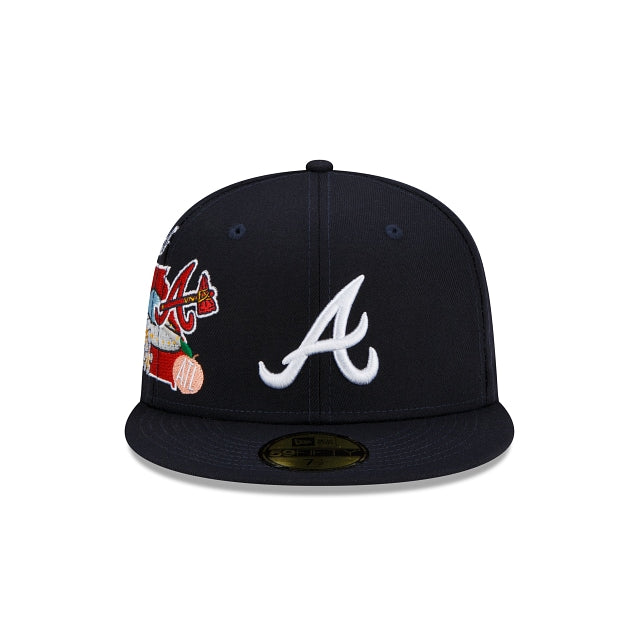 New Era Atlanta Braves City Cluster 2022 59FIFTY Fitted Hat