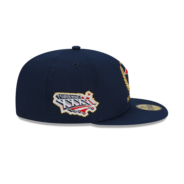 New Era New England Patriots Gold Classic 59fifty Fitted Hat