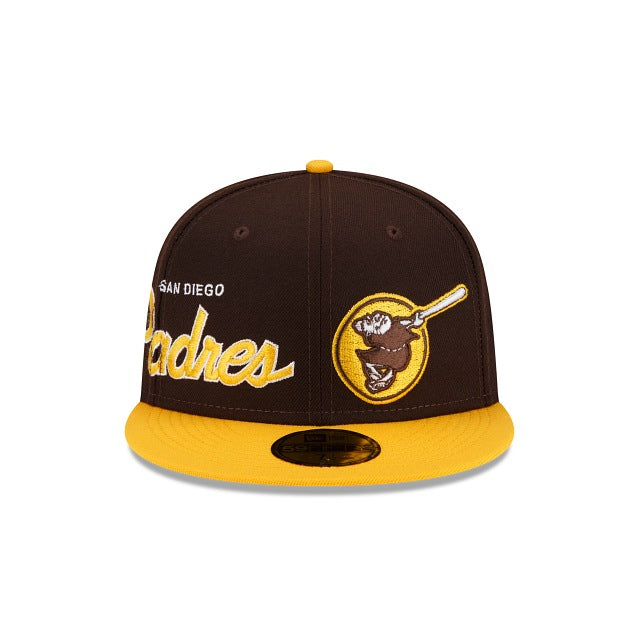 New Era San Diego Padres Double Logo 2022 59FIFTY Fitted Hat