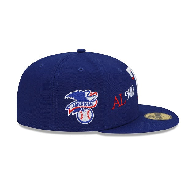 New Era Texas Rangers Call Out 59fifty Fitted Hat