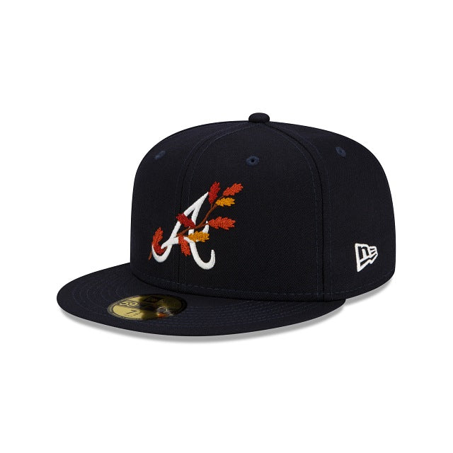 New Era Atlanta Braves Leafy Front 59Fifty Fitted Hat