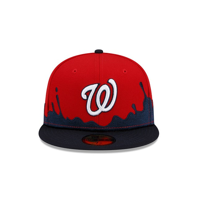 New Era Washington Nationals Drip Front 59fifty Fitted Hat