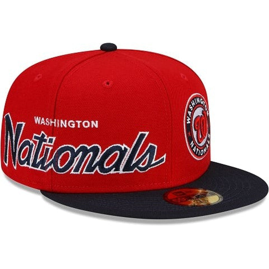 New Era Washington Nationals Double Logo 2022 59FIFTY Fitted Hat
