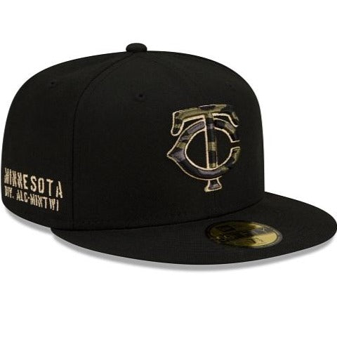New Era Minnesota Twins Tiger Camo Undervisor 59FIFTY Fitted Hat