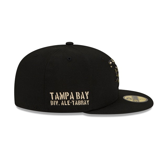 New Era Tampa Bay Rays Tiger Camo Undervisor 59FIFTY Fitted Hat