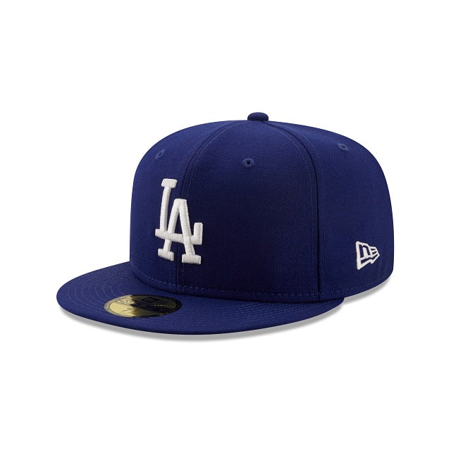 New Era Los Angeles Dodgers 2020 Logo History 59FIFTY Fitted Hat
