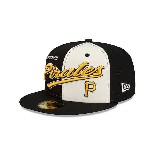 New Era Pittsburgh Pirates Split Front 59fifty Fitted Hat