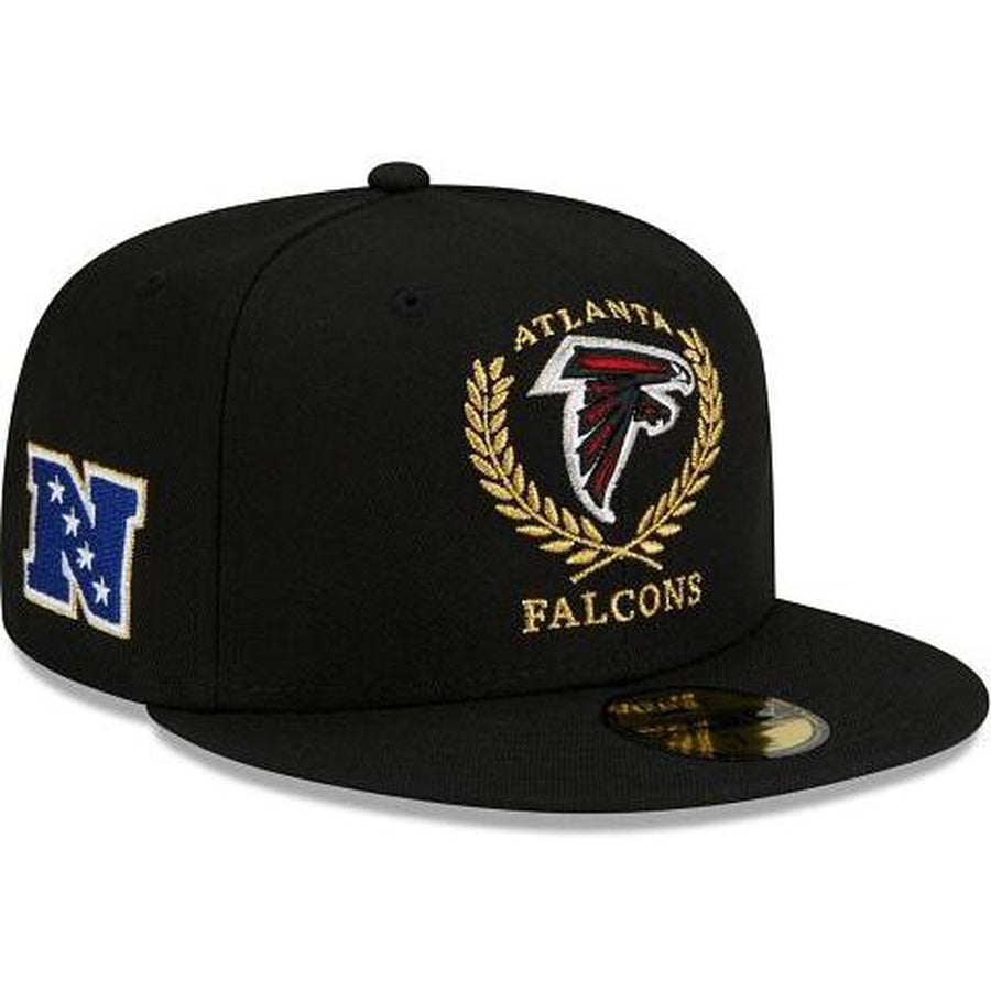 New Era Atlanta Falcons Gold Classic 59fifty Fitted Hat
