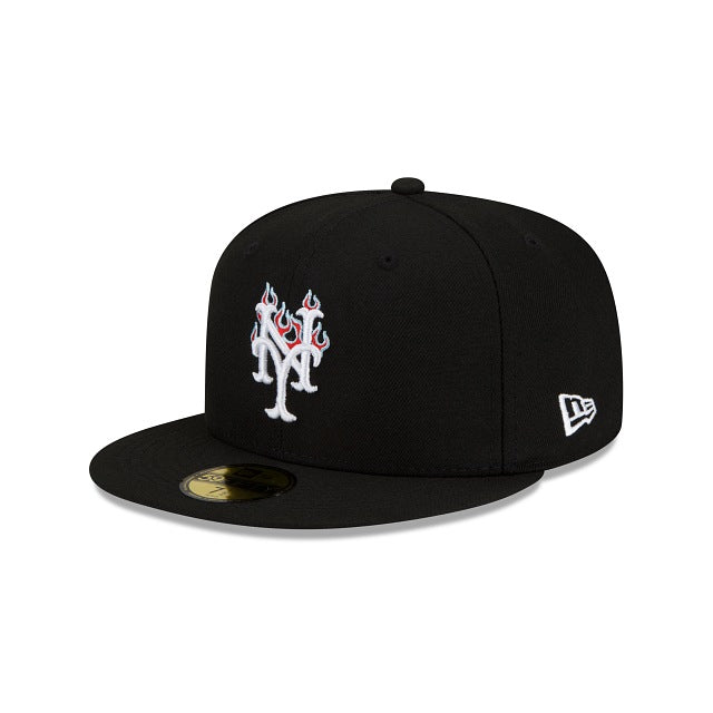 New Era New York Mets Team Fire 59fifty Fitted Hat