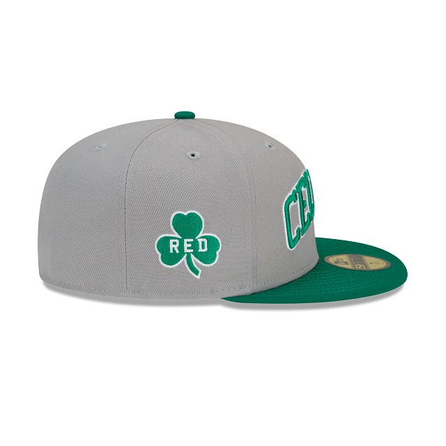 New Era Boston Celtics City Edition Gray 2022 59FIFTY Fitted Hat