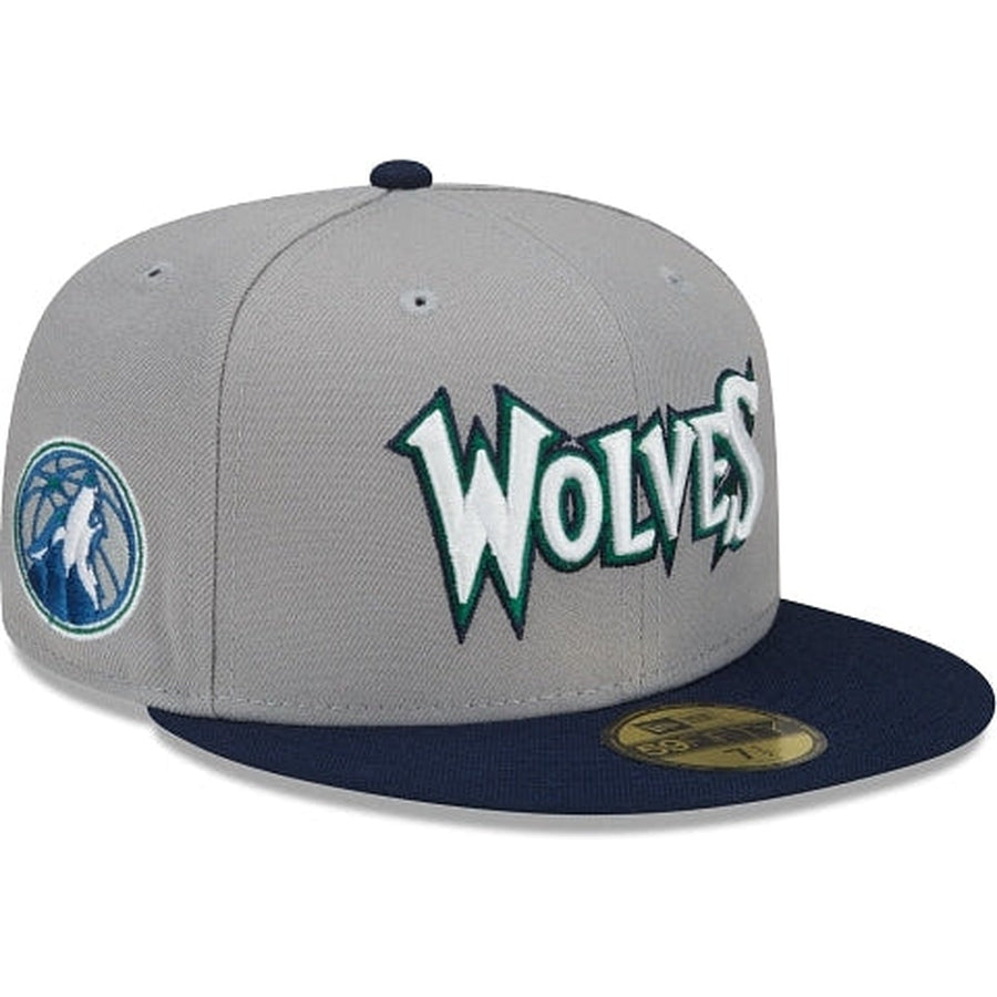 New Era Minnesota Timberwolves City Edition Gray 2022 59FIFTY Fitted Hat
