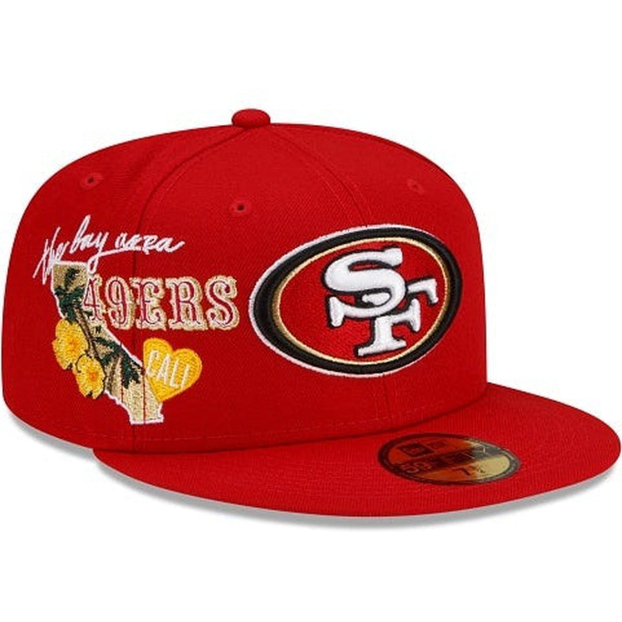 New Era San Francisco 49ers City Cluster 2022 59FIFTY Fitted Hat