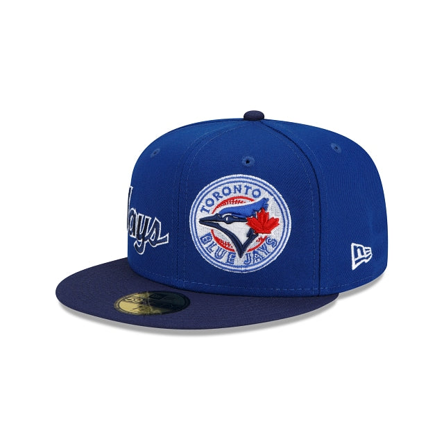 New Era Toronto Blue Jays Double Logo 2022 59FIFTY Fitted Hat