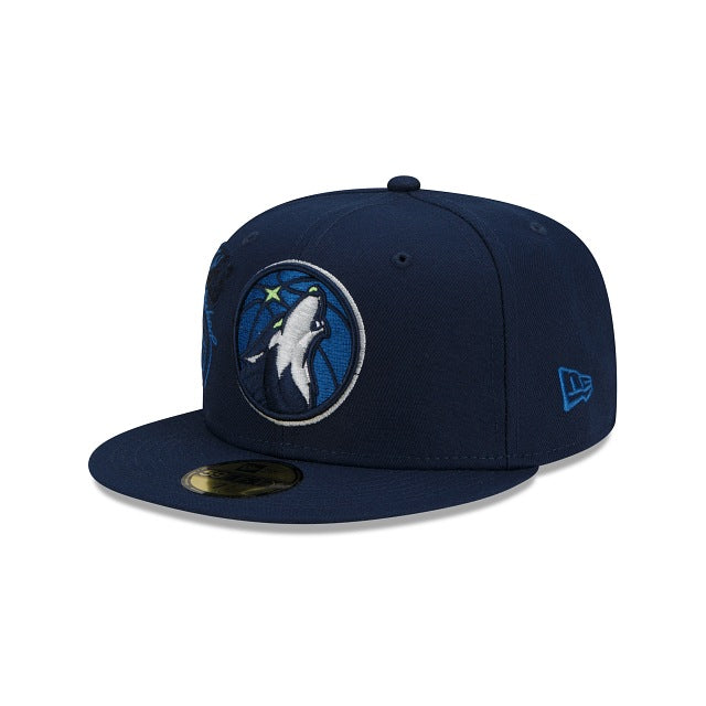 New Era Minnesota Timberwolves Back Half 2022 59FIFTY Fitted Hat
