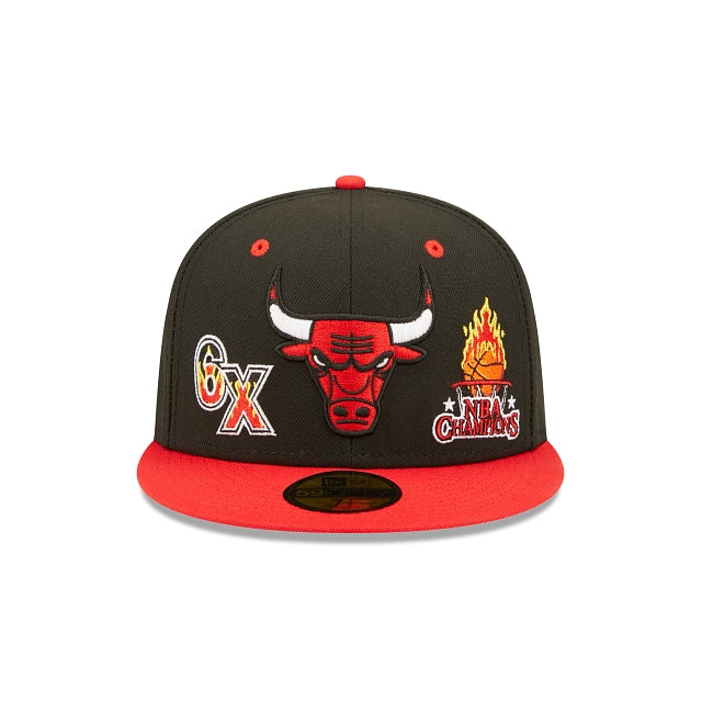 New Era Chicago Bulls Fire 2022 59FIFTY Fitted Hat