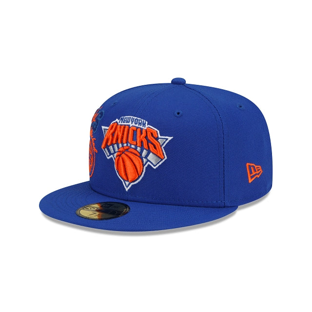 New Era New York Knicks Back Half 2022 59FIFTY Fitted Hat