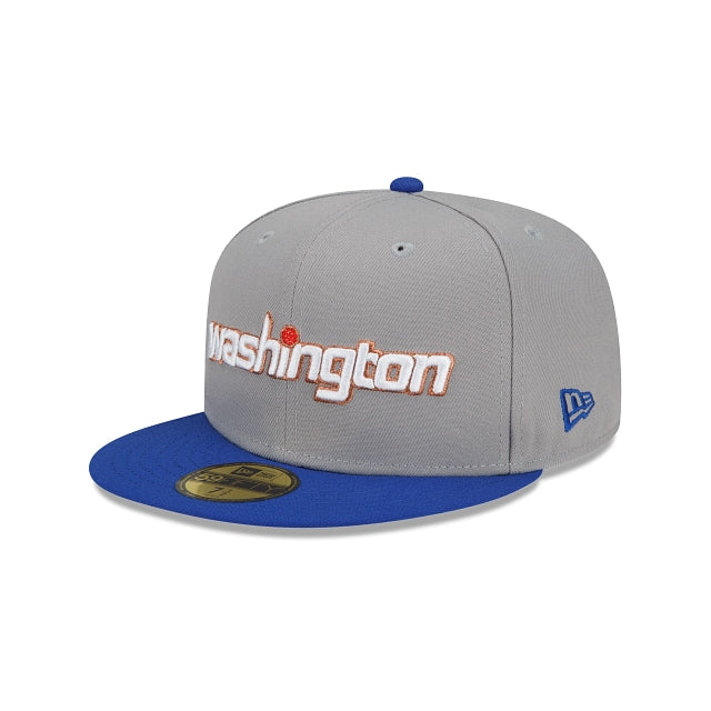 New Era Washington Wizards City Edition Gray 2022 59FIFTY Fitted Hat
