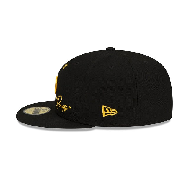 New Era Pittsburgh Pirates Cursive 59fifty Fitted Hat