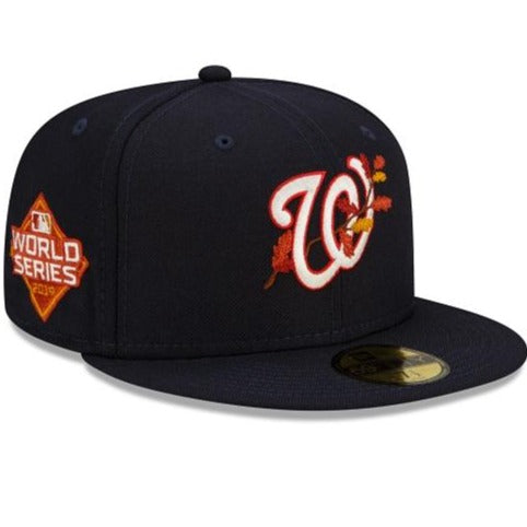 New Era Washington Nationals Leafy Front 59Fifty Fitted Hat