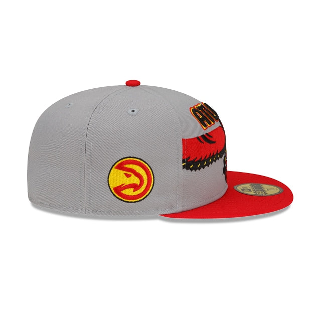 New Era Atlanta Hawks City Edition Gray 2022 59FIFTY Fitted Hat