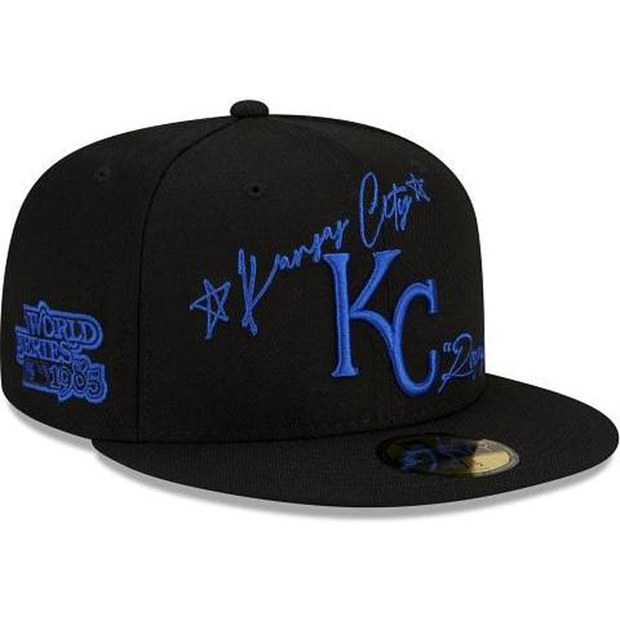 New Era Kansas City Royals Cursive 59fifty Fitted Hat