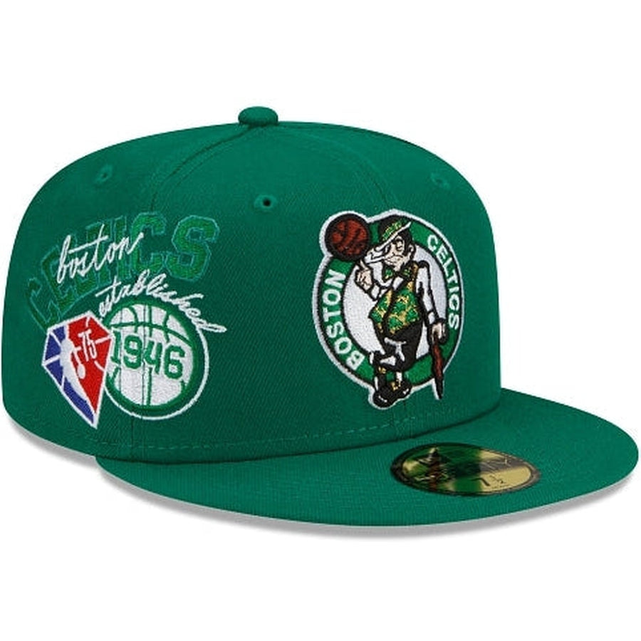 New Era Boston Celtics Back Half 2022 59FIFTY Fitted Hat