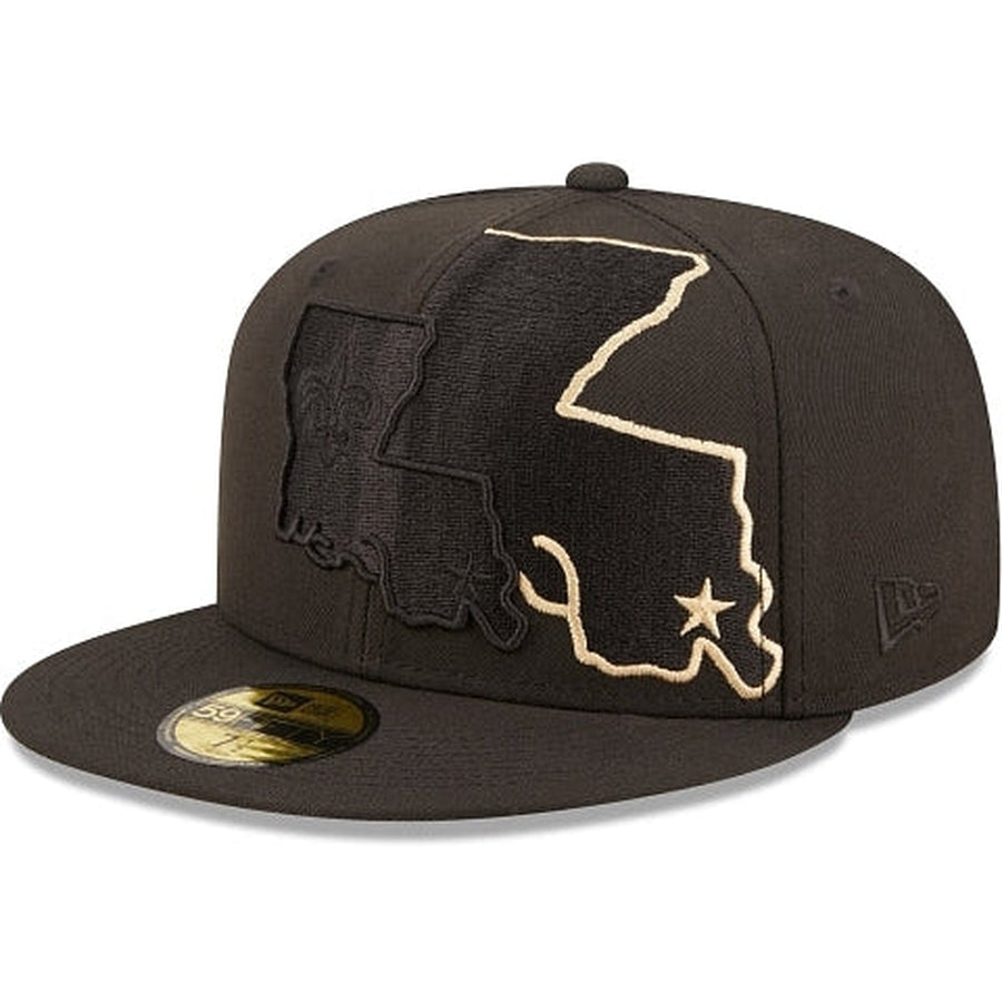 New Era New Orleans Saints Logo Feature 2022 59FIFTY  Fitted Hat
