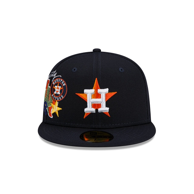 New Era Houston Astros City Cluster 2022 59FIFTY Fitted Hat