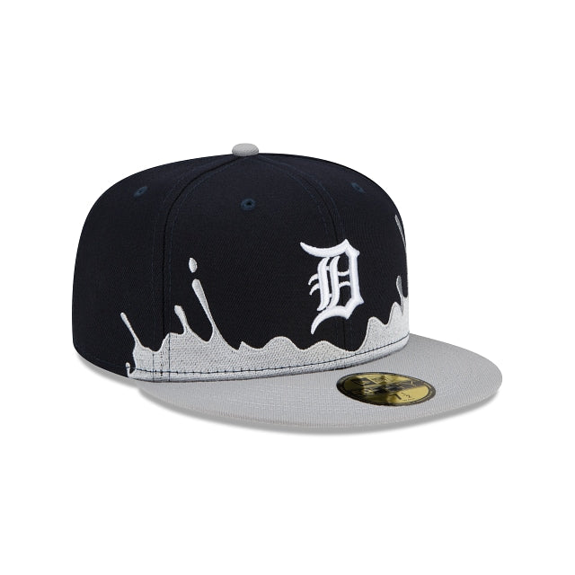 New Era Detroit Tigers Drip Front 59fifty Fitted Hat